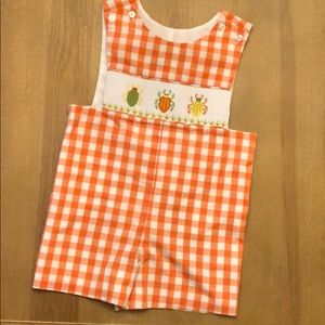 Smocked Toddler John John 💙